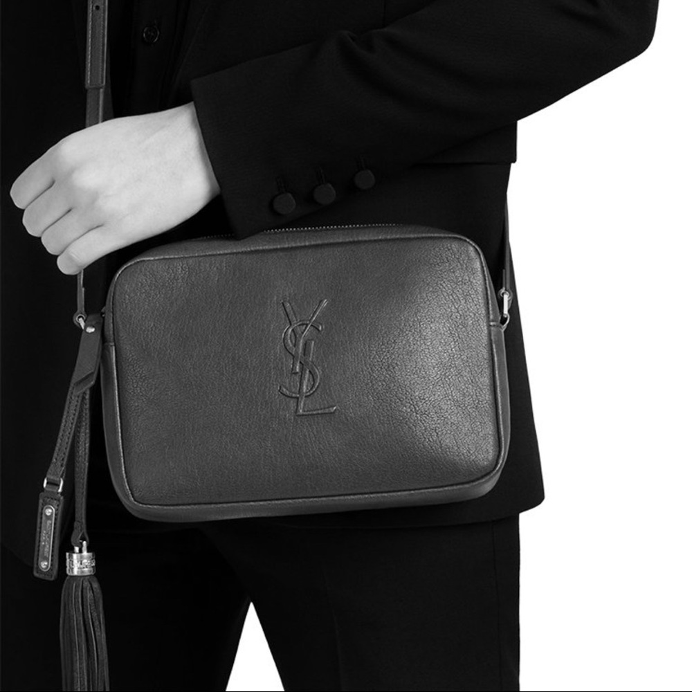 YSL Lou Camera bag in smooth leather